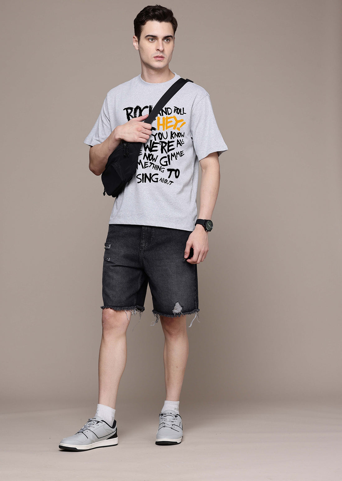 Graphic Oversized Rock Tshirt