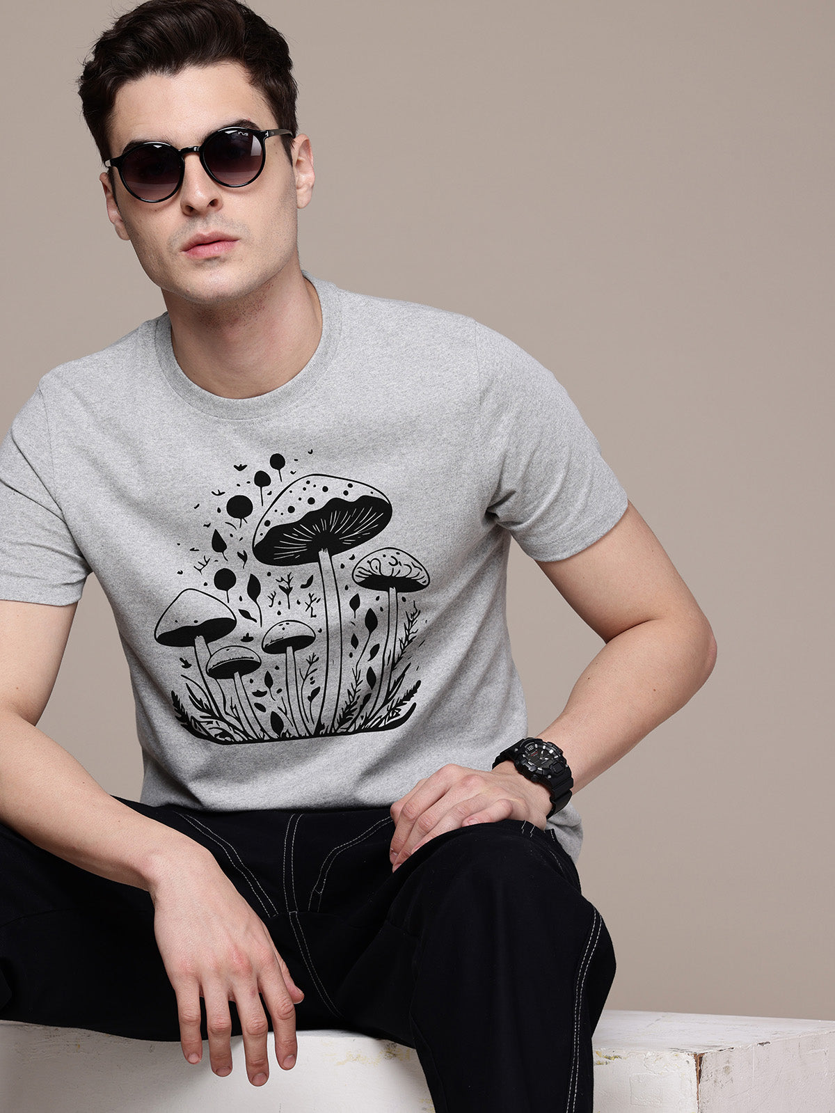 Mens Graphic Regular T Shirt