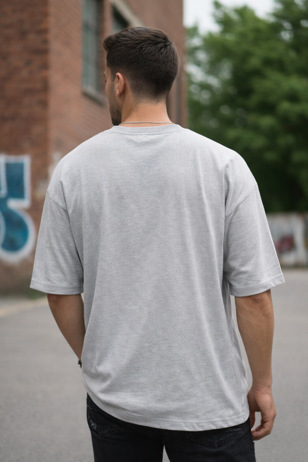 Oversized Grey T-Shirt