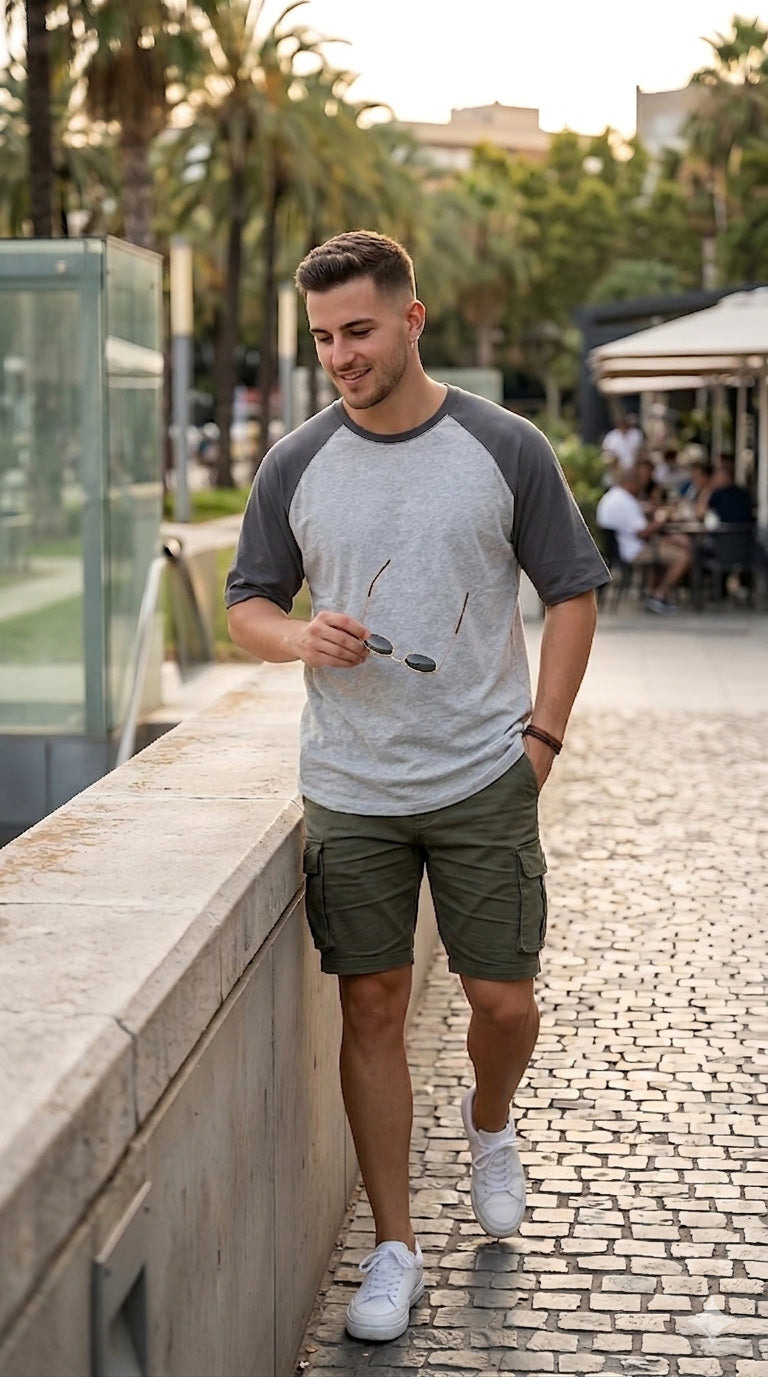 Raglan sleeve Oversized Fit Tshirt