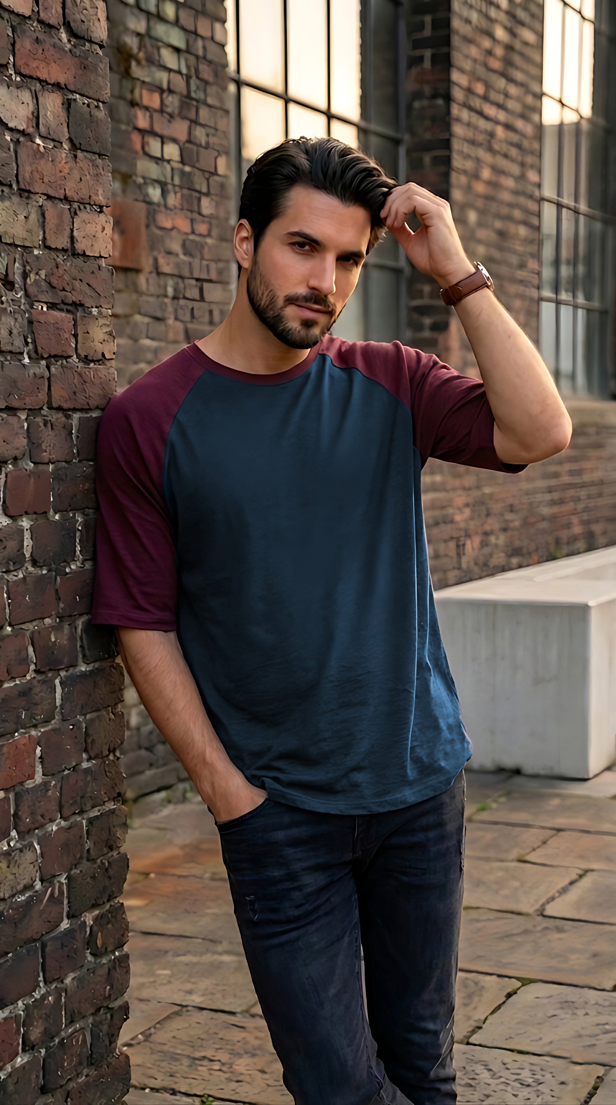 Raglan sleeve Oversized Fit Tshirt