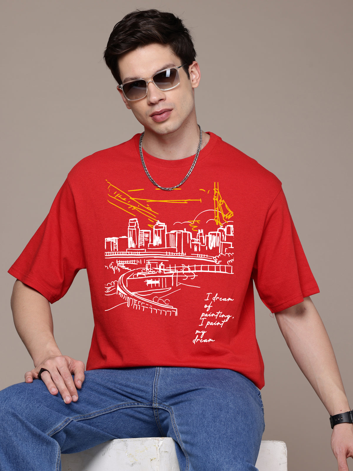 Graphic Oversized Tshirt