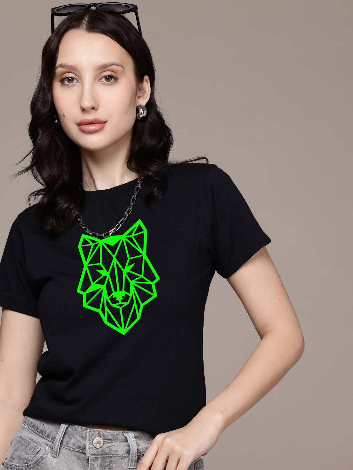 Half Sleeve Womens Regular T-Shirt