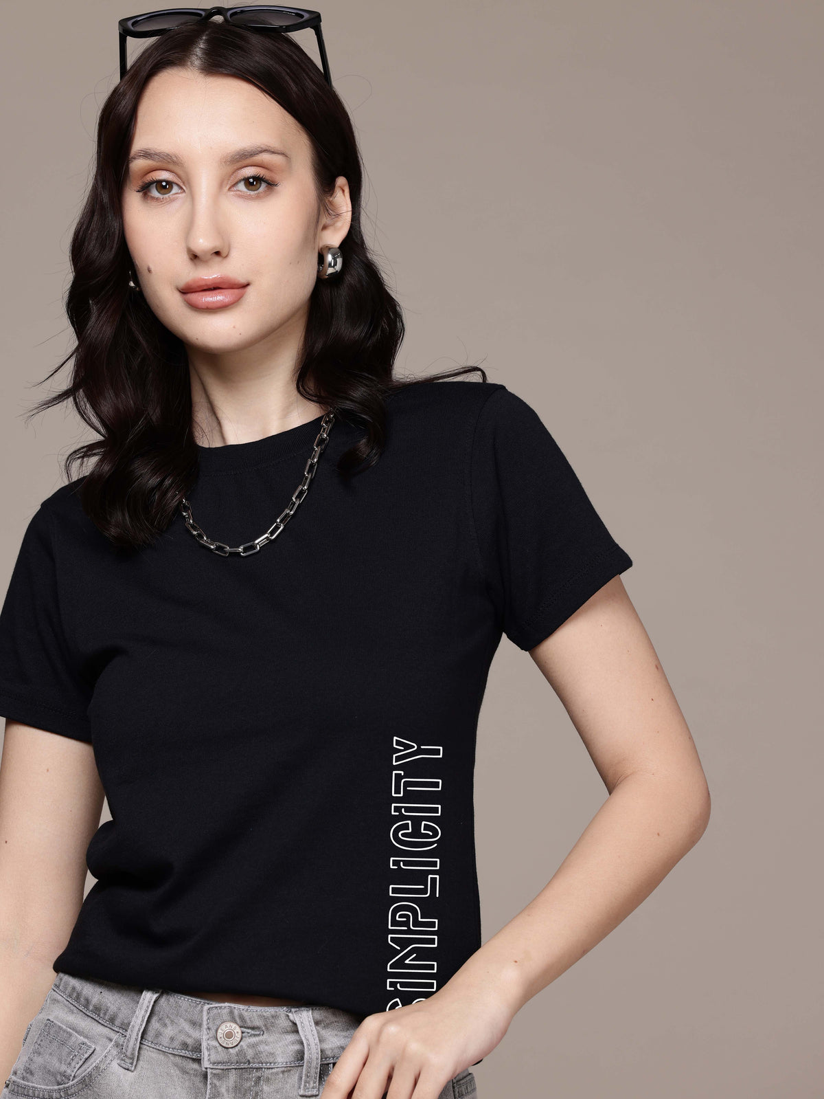 Half Sleeve Womens Regular T-Shirt