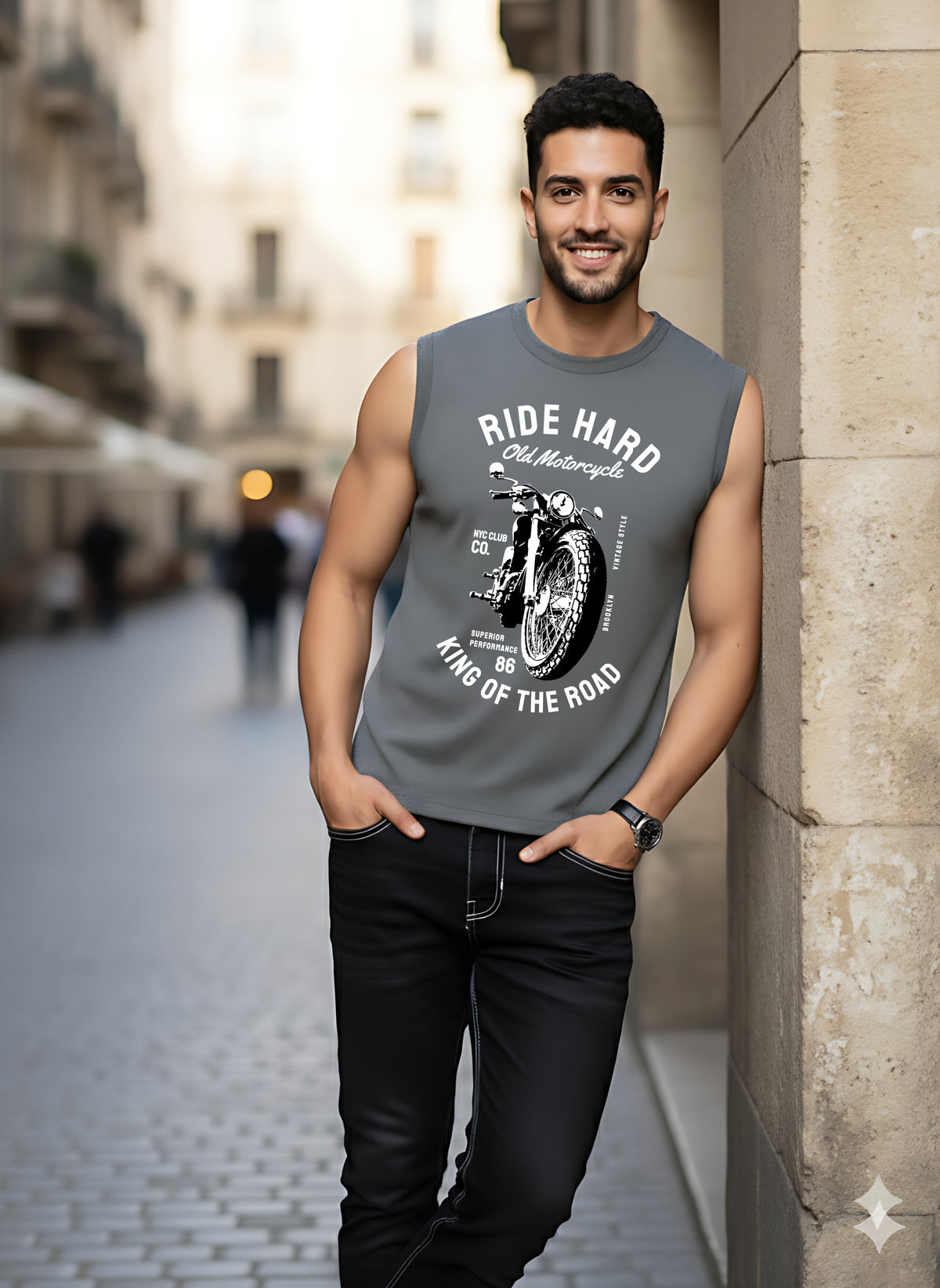 MENS GRAPHIC SLEEVELESS SIGHT
