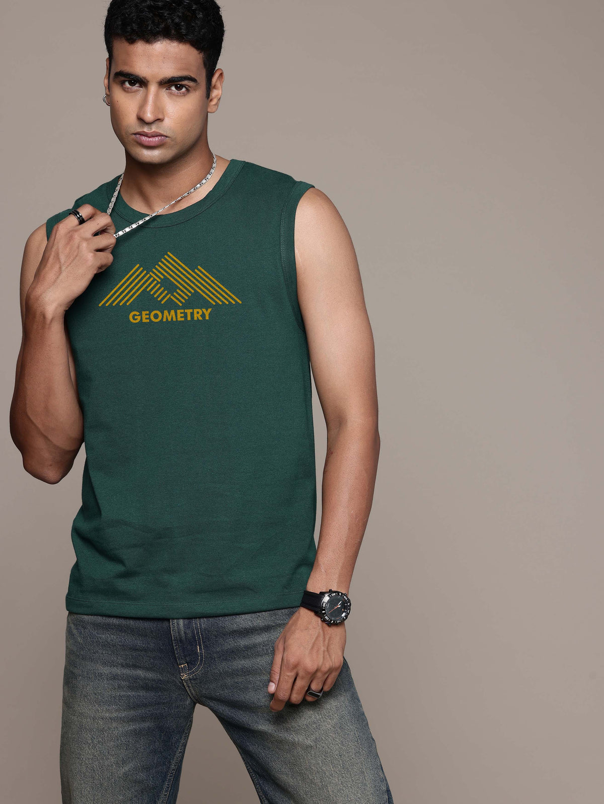 MENS GRAPHIC SLEEVELESS SIGHT