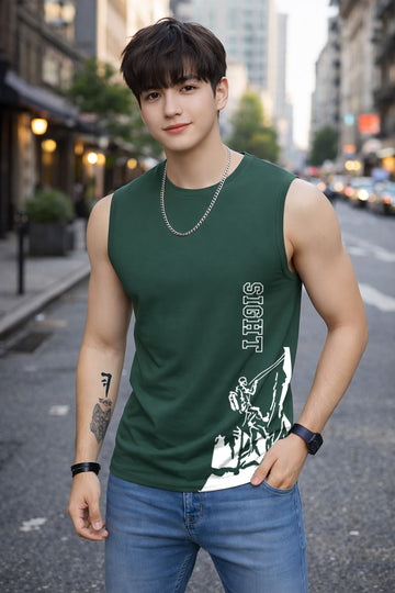 MENS GRAPHIC SLEEVELESS SIGHT