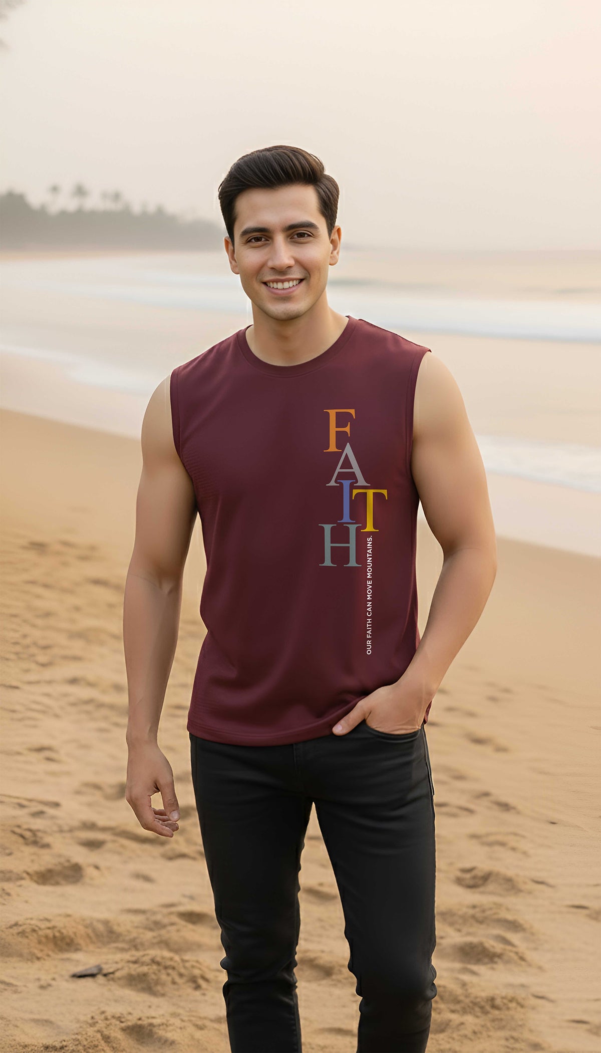 MENS GRAPHIC SLEEVELESS SIGHT