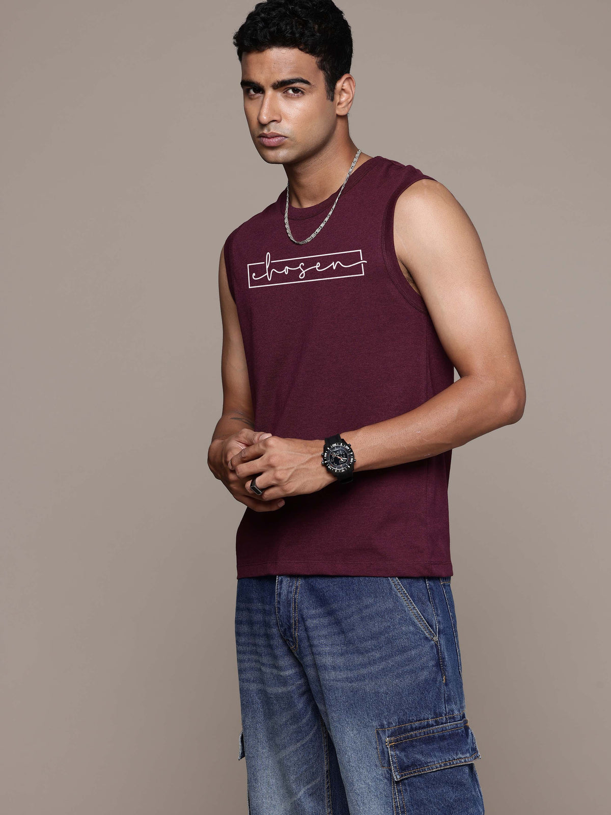 MENS GRAPHIC SLEEVELESS SIGHT