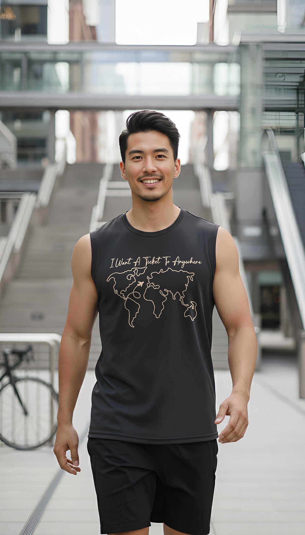 MENS GRAPHIC SLEEVELESS SIGHT