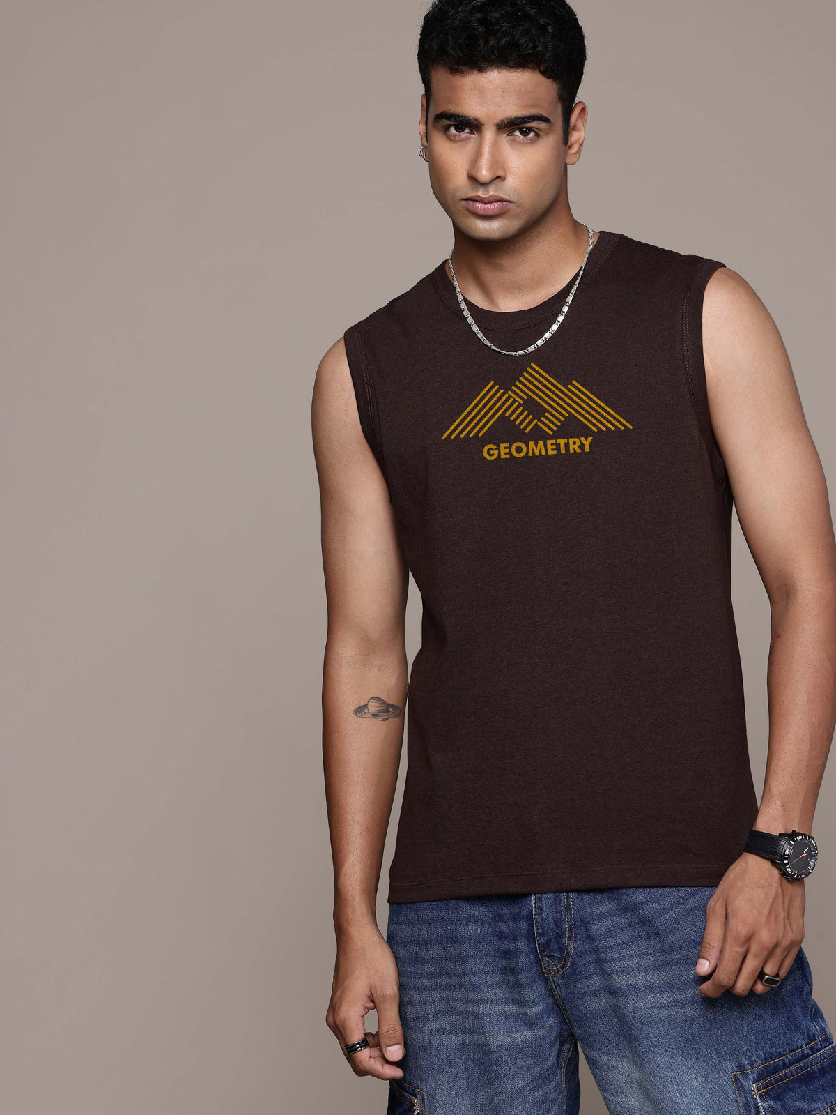 MENS GRAPHIC SLEEVELESS SIGHT