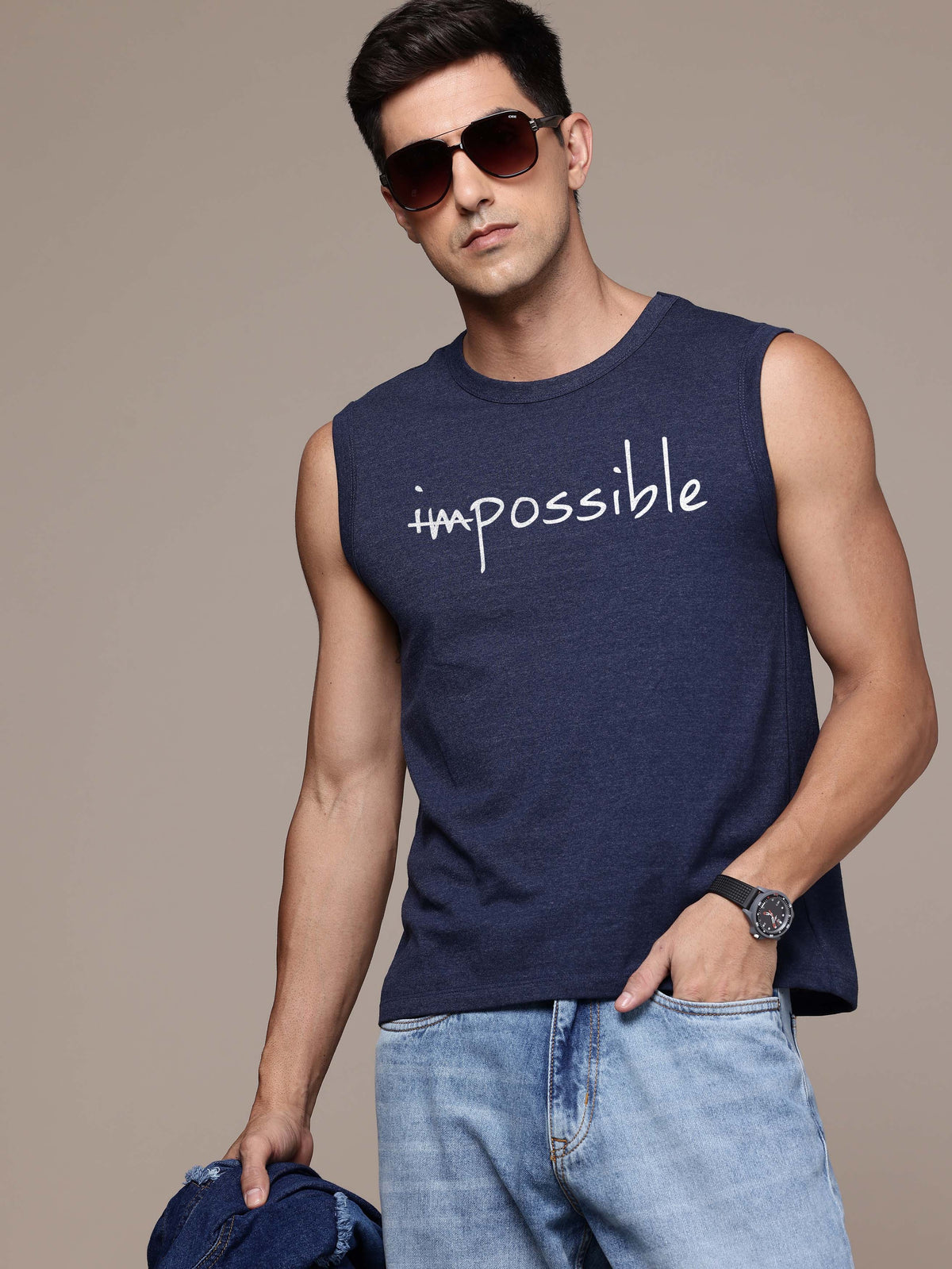 MENS GRAPHIC SLEEVELESS SIGHT
