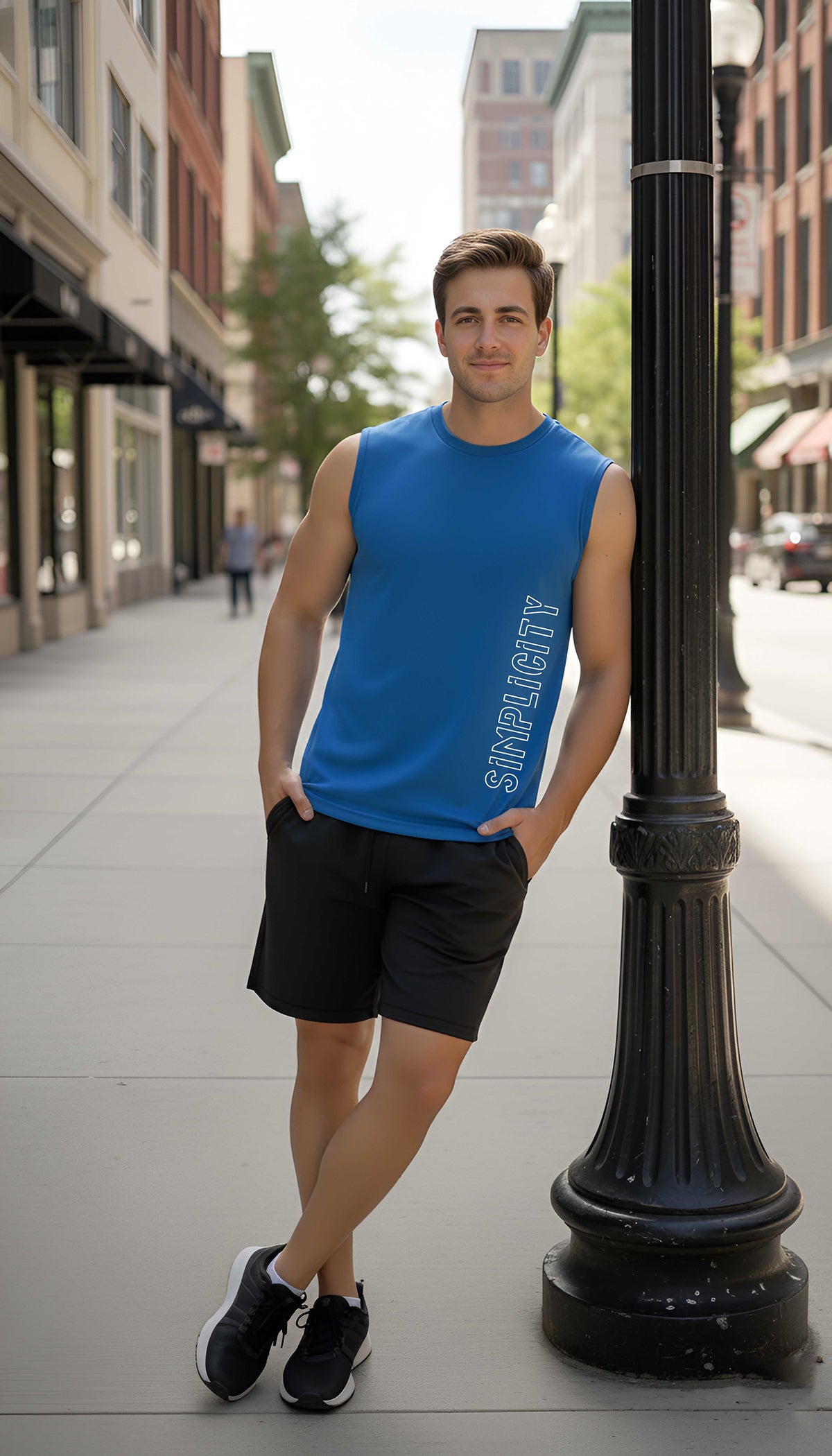 MENS GRAPHIC SLEEVELESS SIGHT