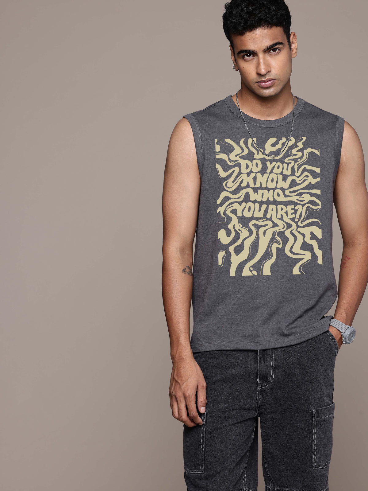 MENS GRAPHIC SLEEVELESS SIGHT