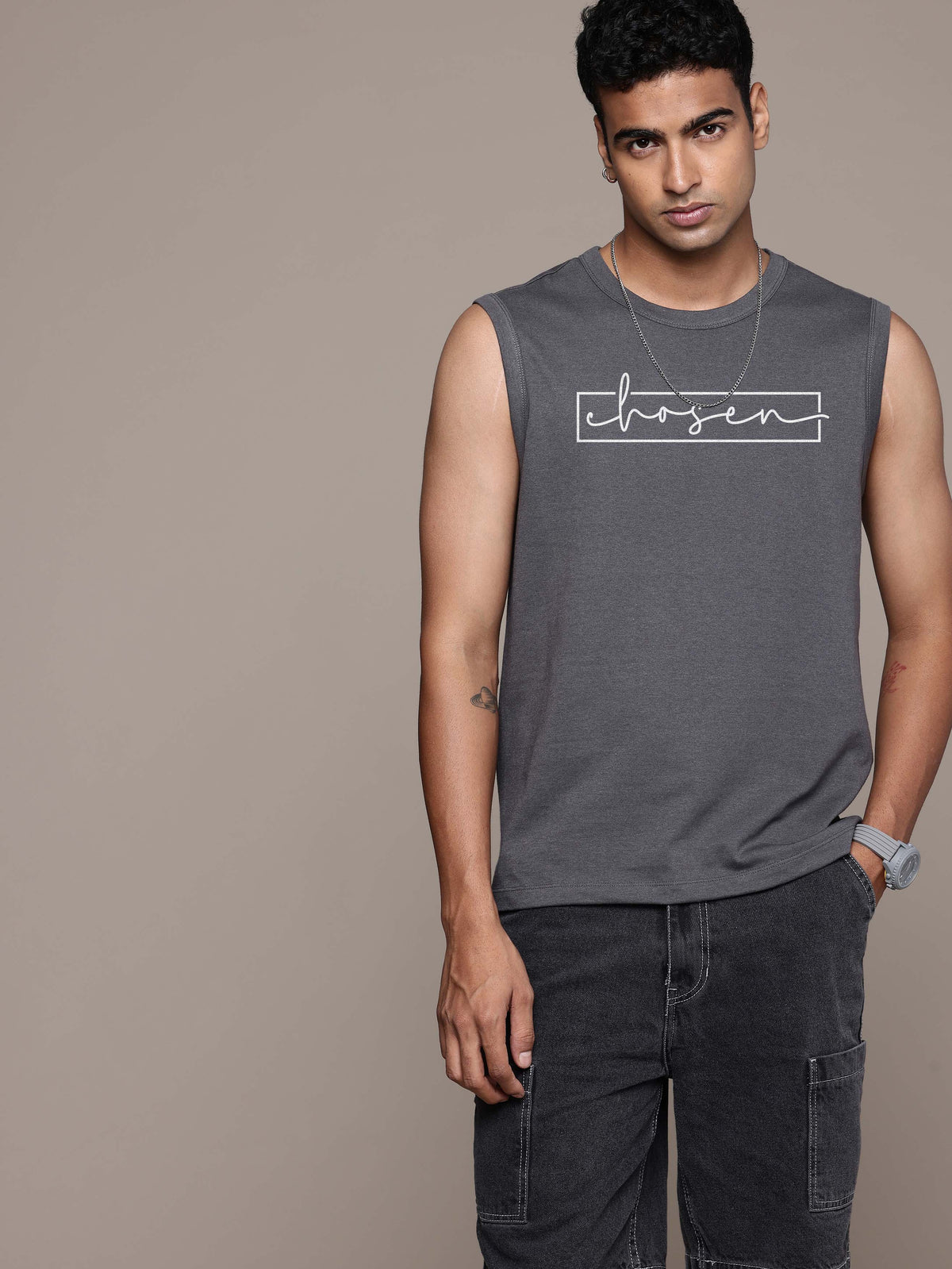 MENS GRAPHIC SLEEVELESS SIGHT