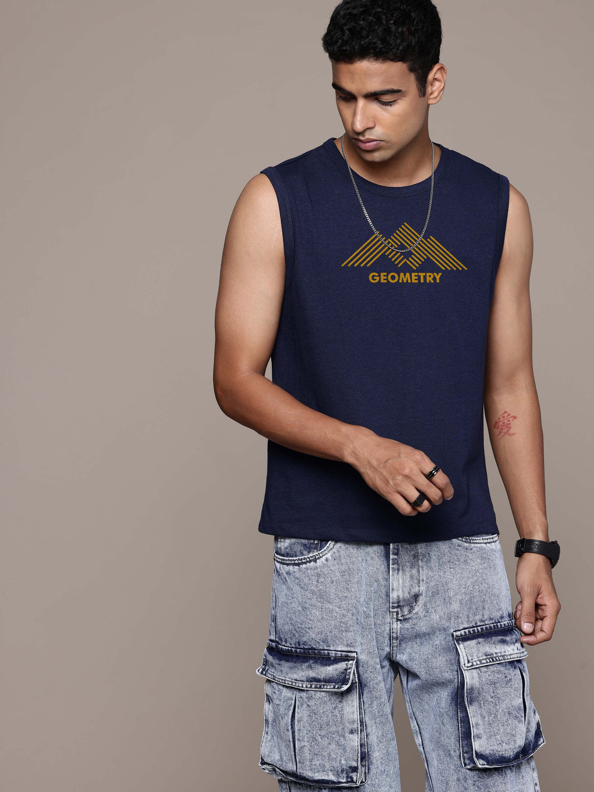 MENS GRAPHIC SLEEVELESS SIGHT