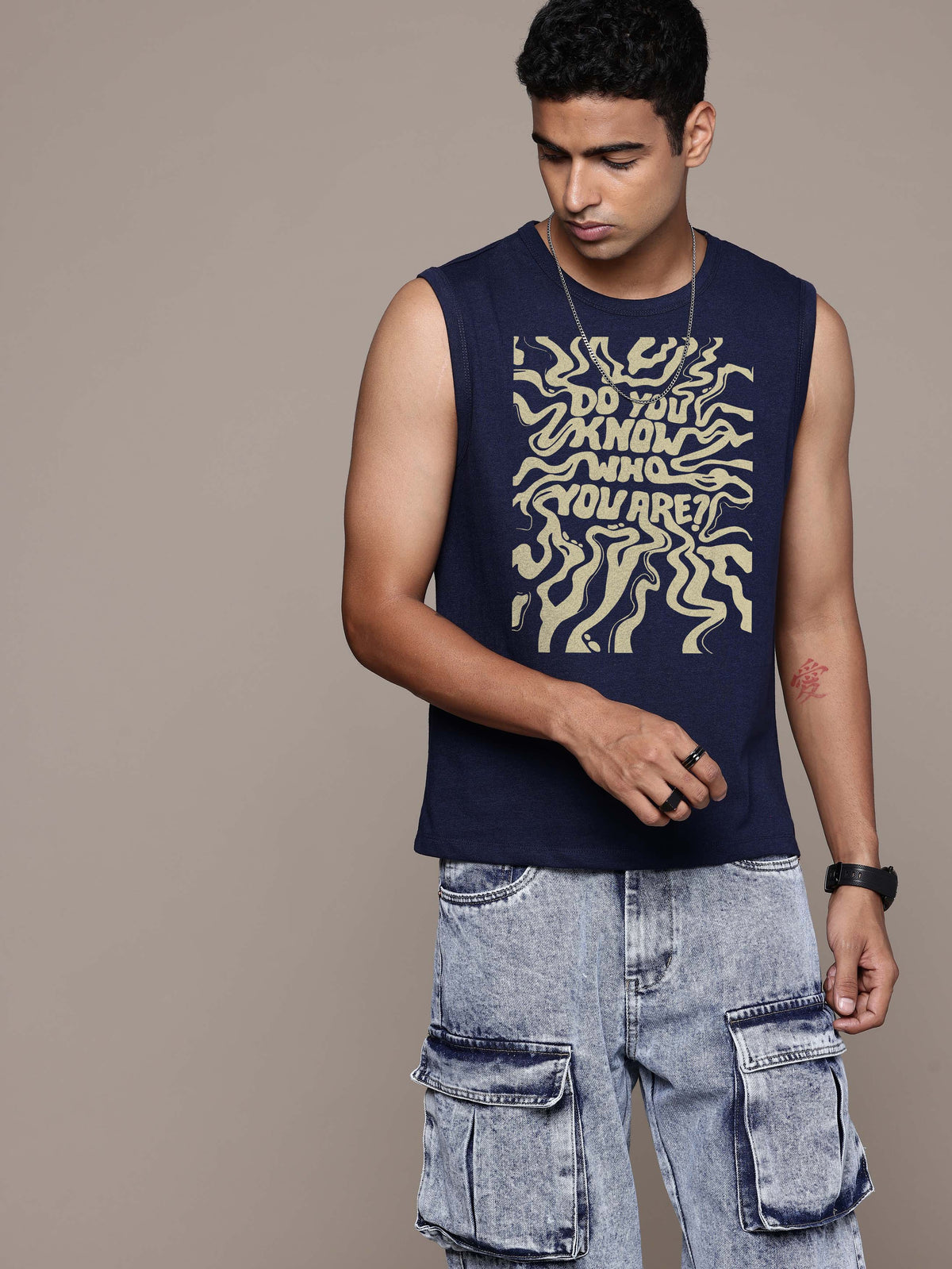 MENS GRAPHIC SLEEVELESS SIGHT
