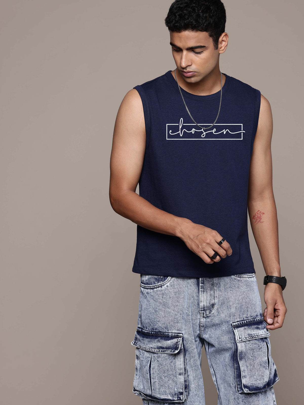 MENS GRAPHIC SLEEVELESS SIGHT