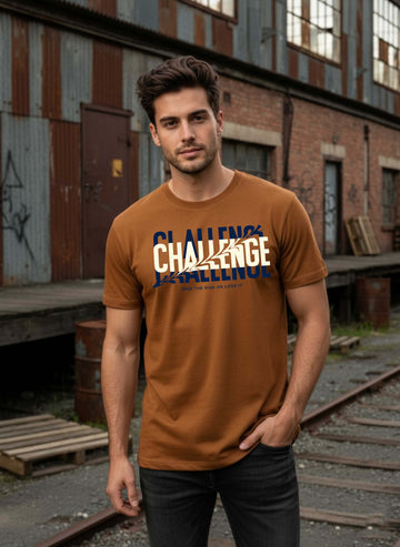 Mens Graphic Regular Half Sleeve T Shirt