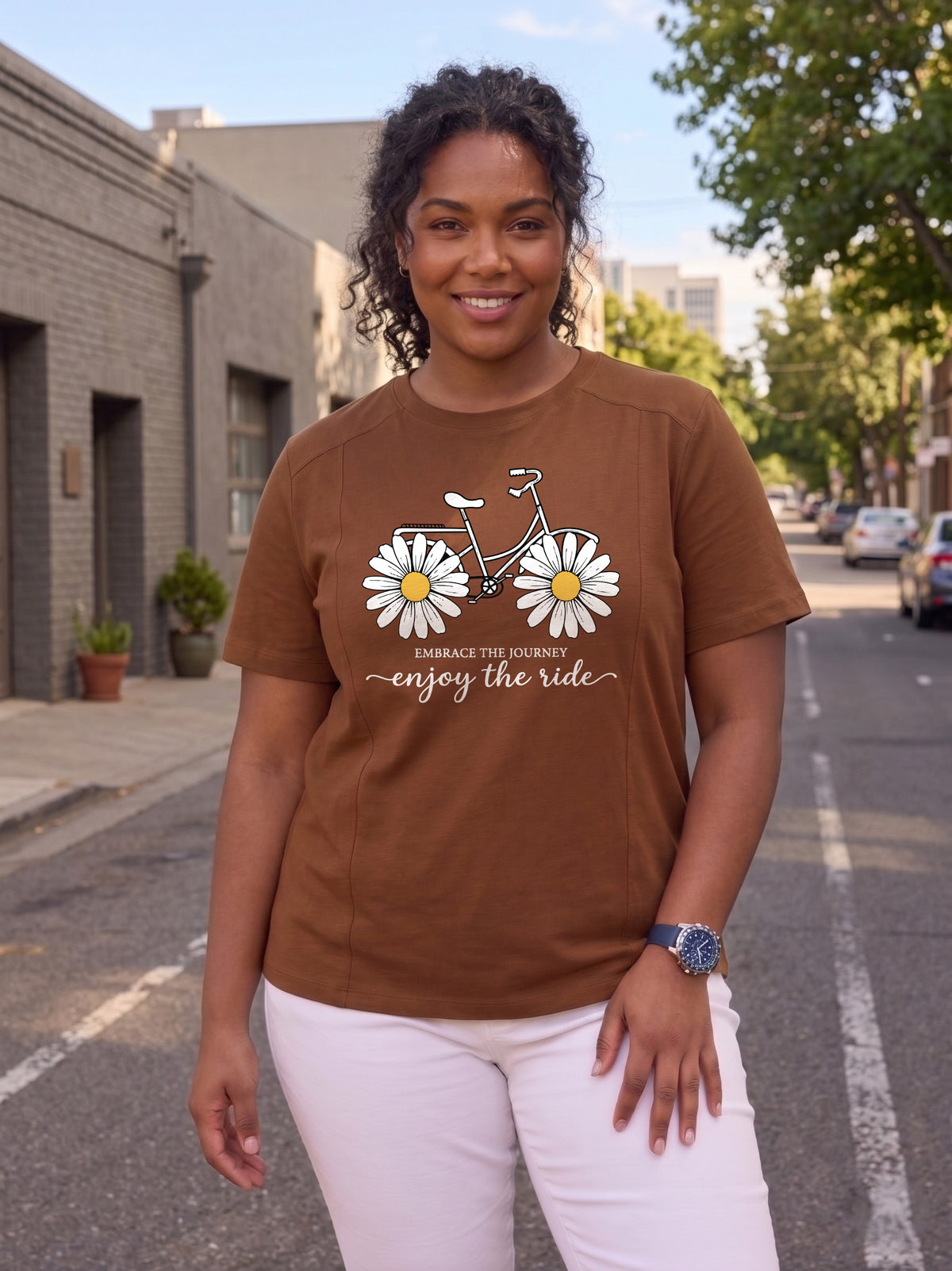 Womens Graphic Plus Size T-Shirts