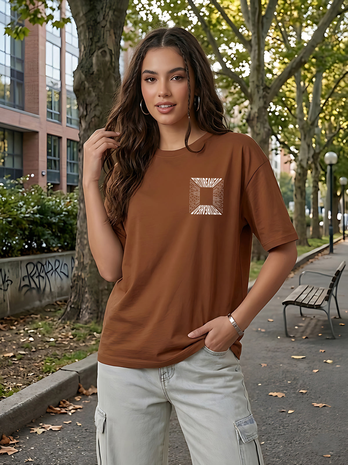 Graphic Oversized T-Shirt Future