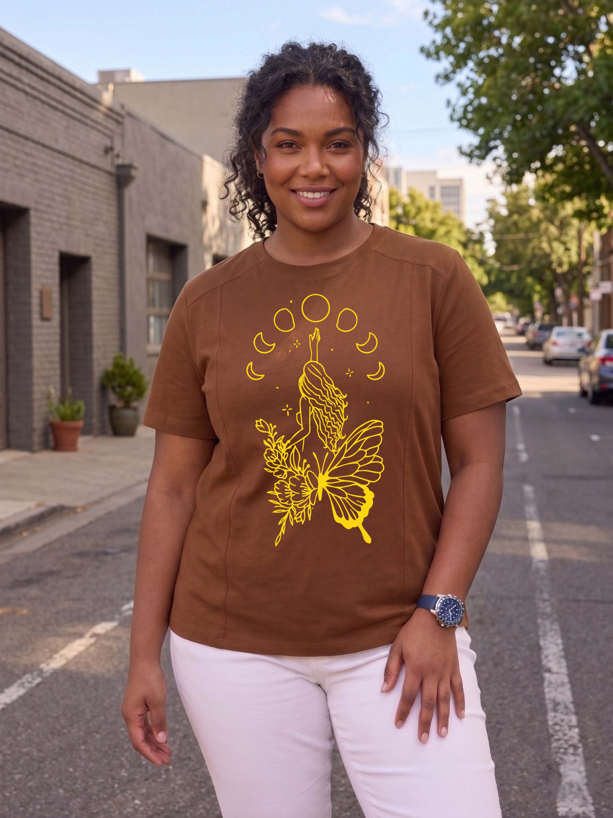 Womens Graphic Plus Size T-Shirts