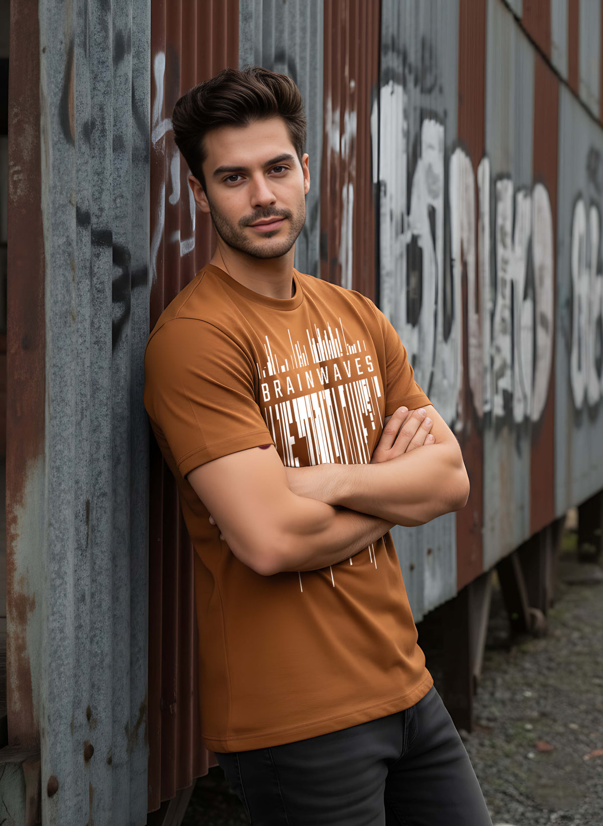 Graphic Regular Tees Brainwash