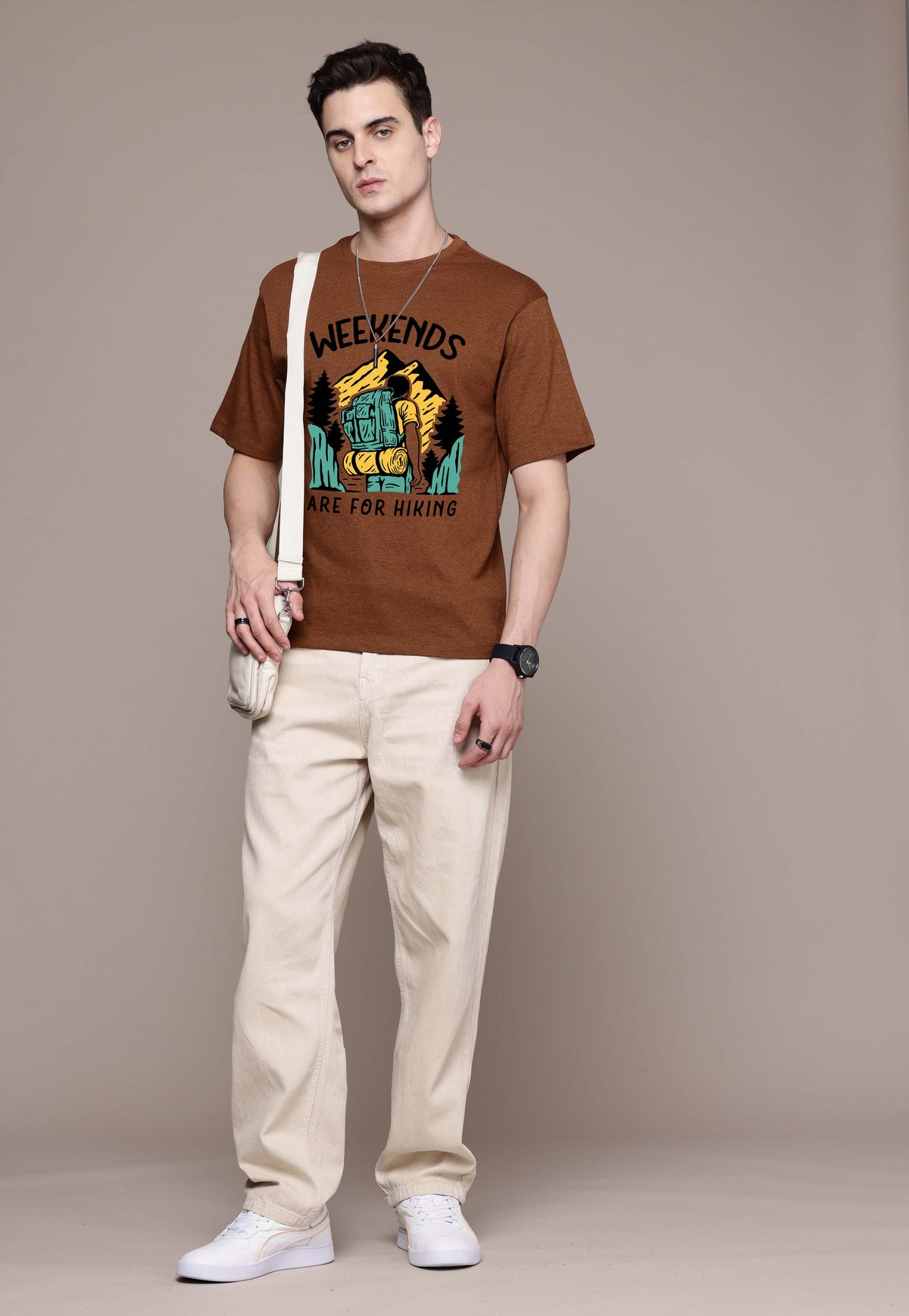 Graphic Oversized Weekends Tshirt