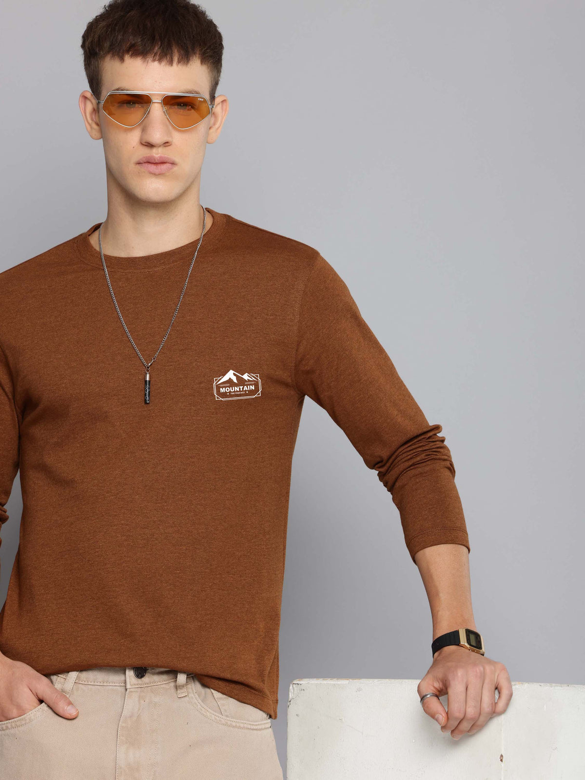 Mens Graphic Long Sleeve