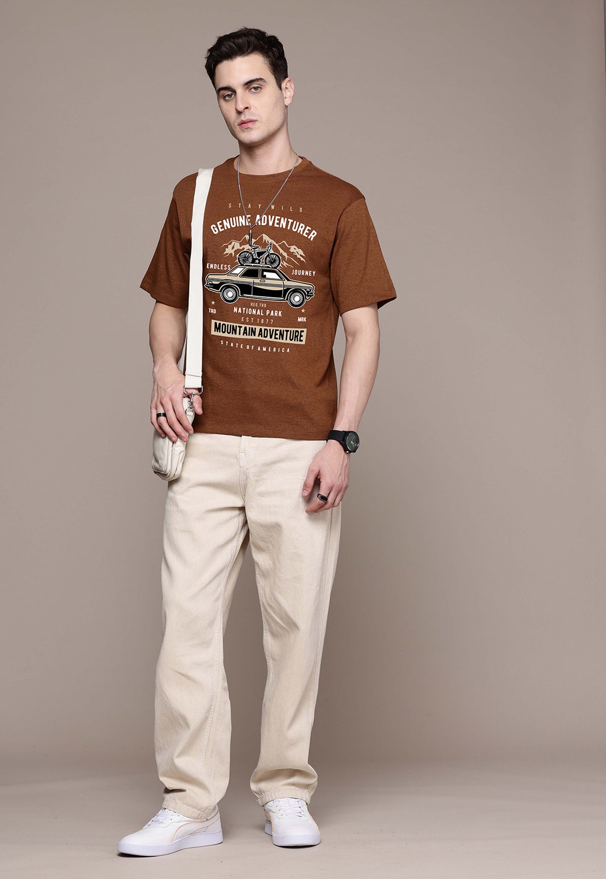 Graphic Oversized Adventure Tshirt