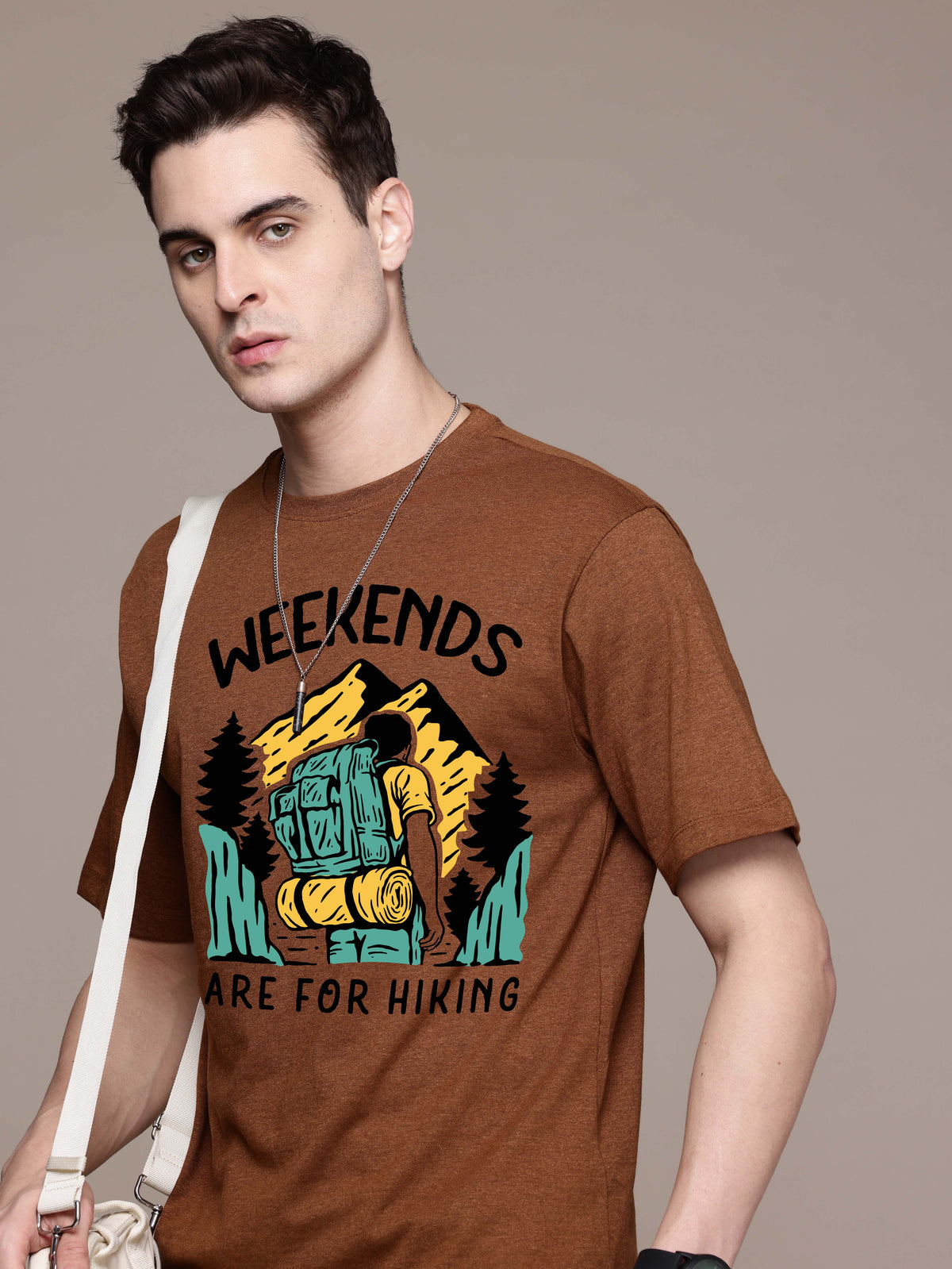 Graphic Oversized Weekends Tshirt