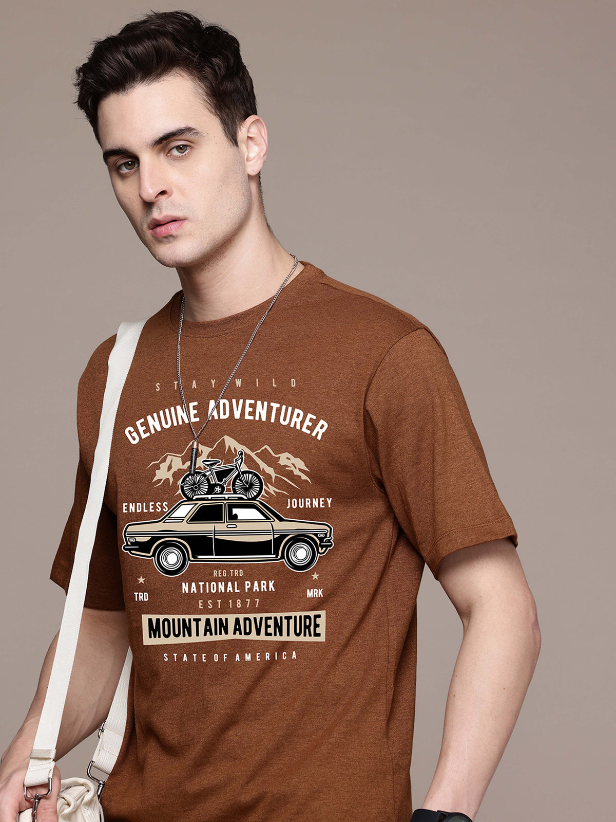 Graphic Oversized Adventure Tshirt
