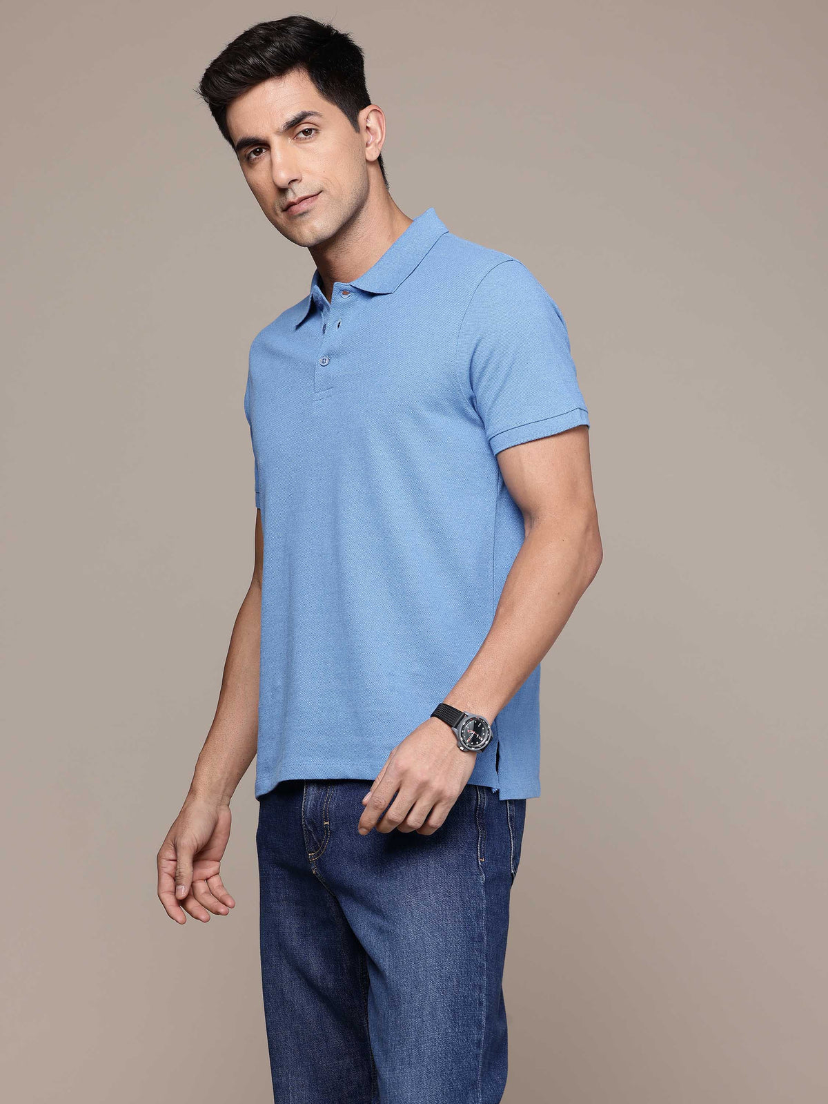 Sky Blue Polo T-Shirt