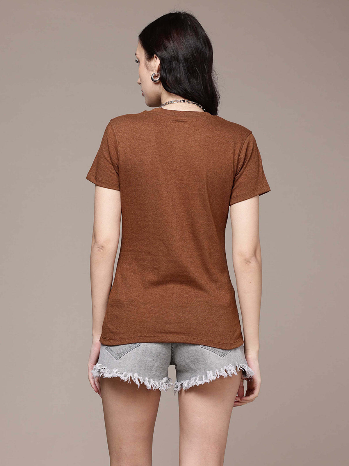 Half Sleeve Womens Regular T-Shirt
