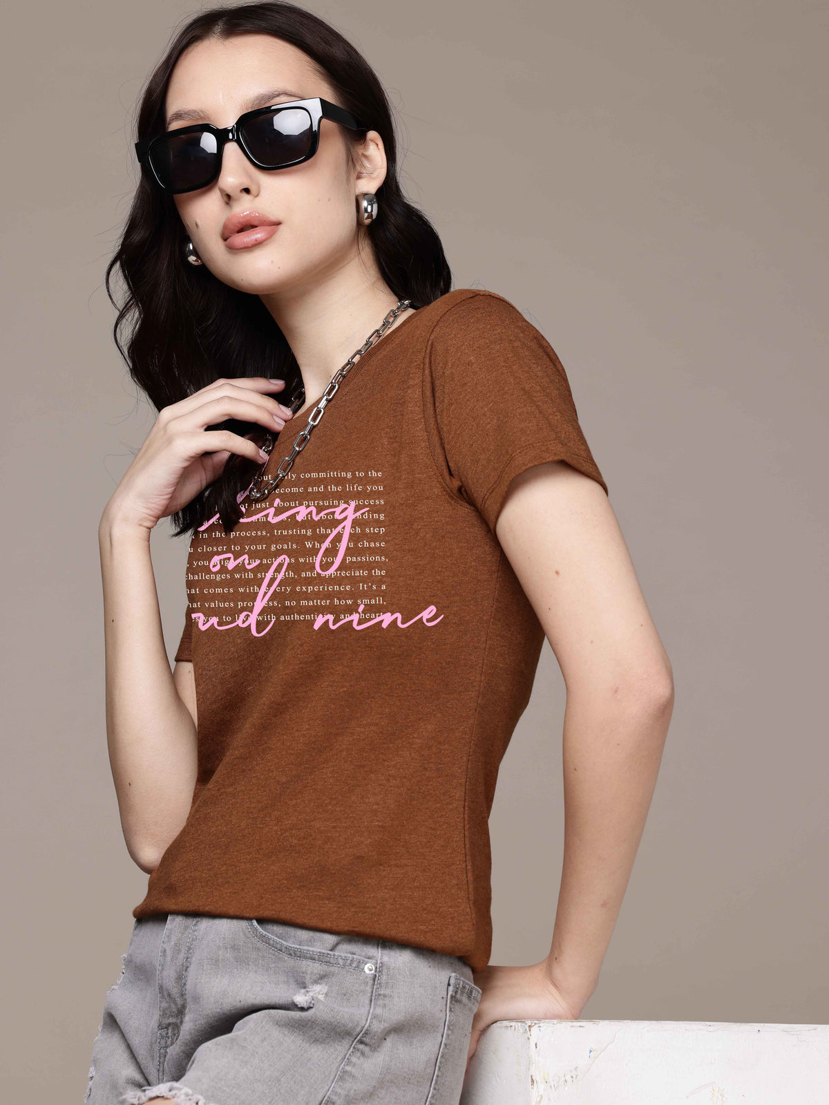 Half Sleeve Womens Regular T-Shirt