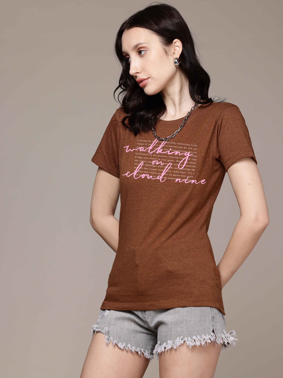 Half Sleeve Womens Regular T-Shirt