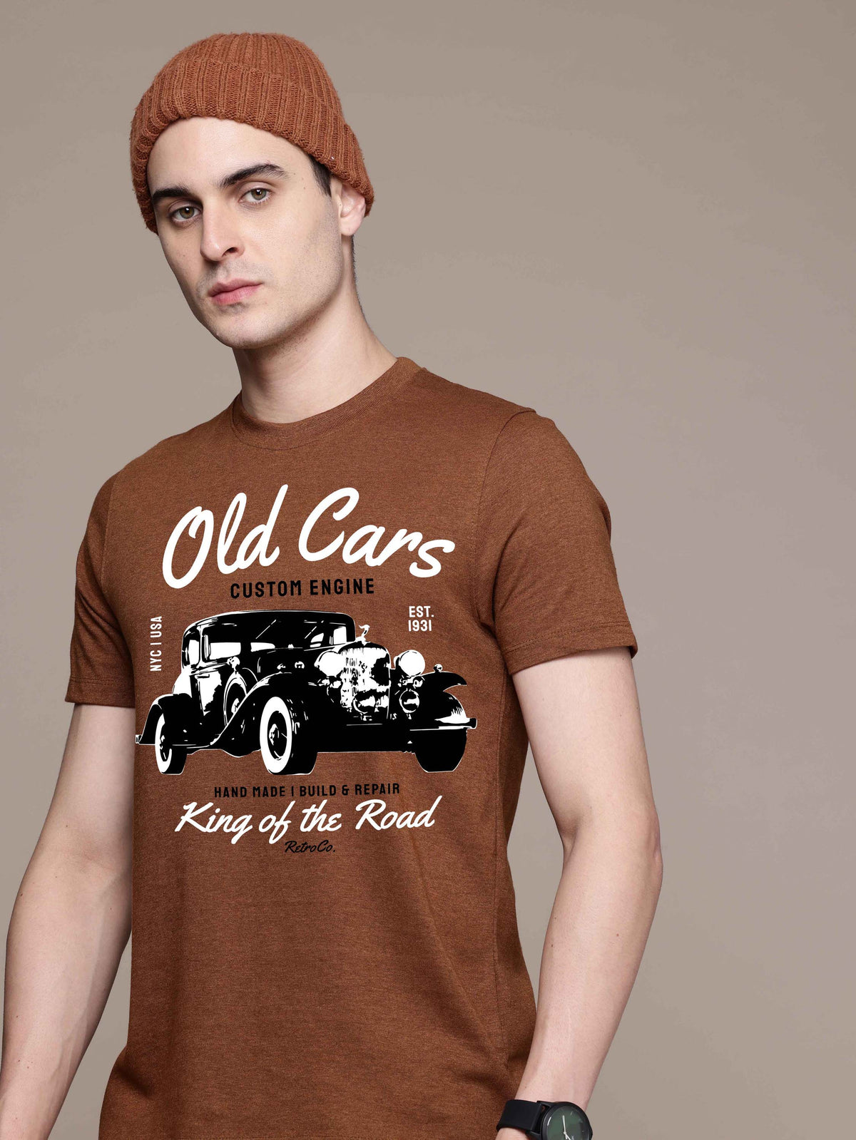 Mens Graphic Regular T Shirt