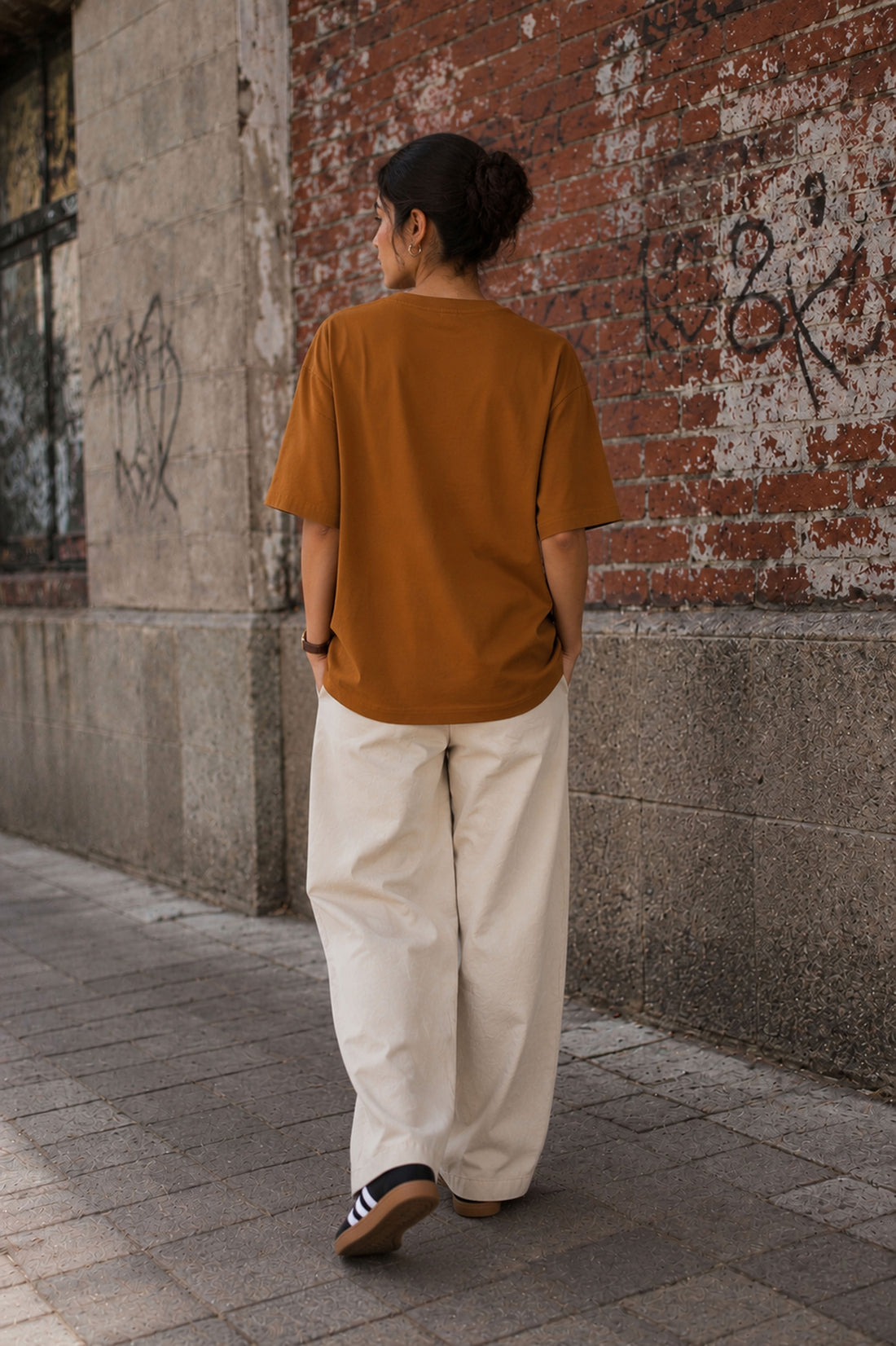 Graphic Oversized T-Shirt Keep Flying