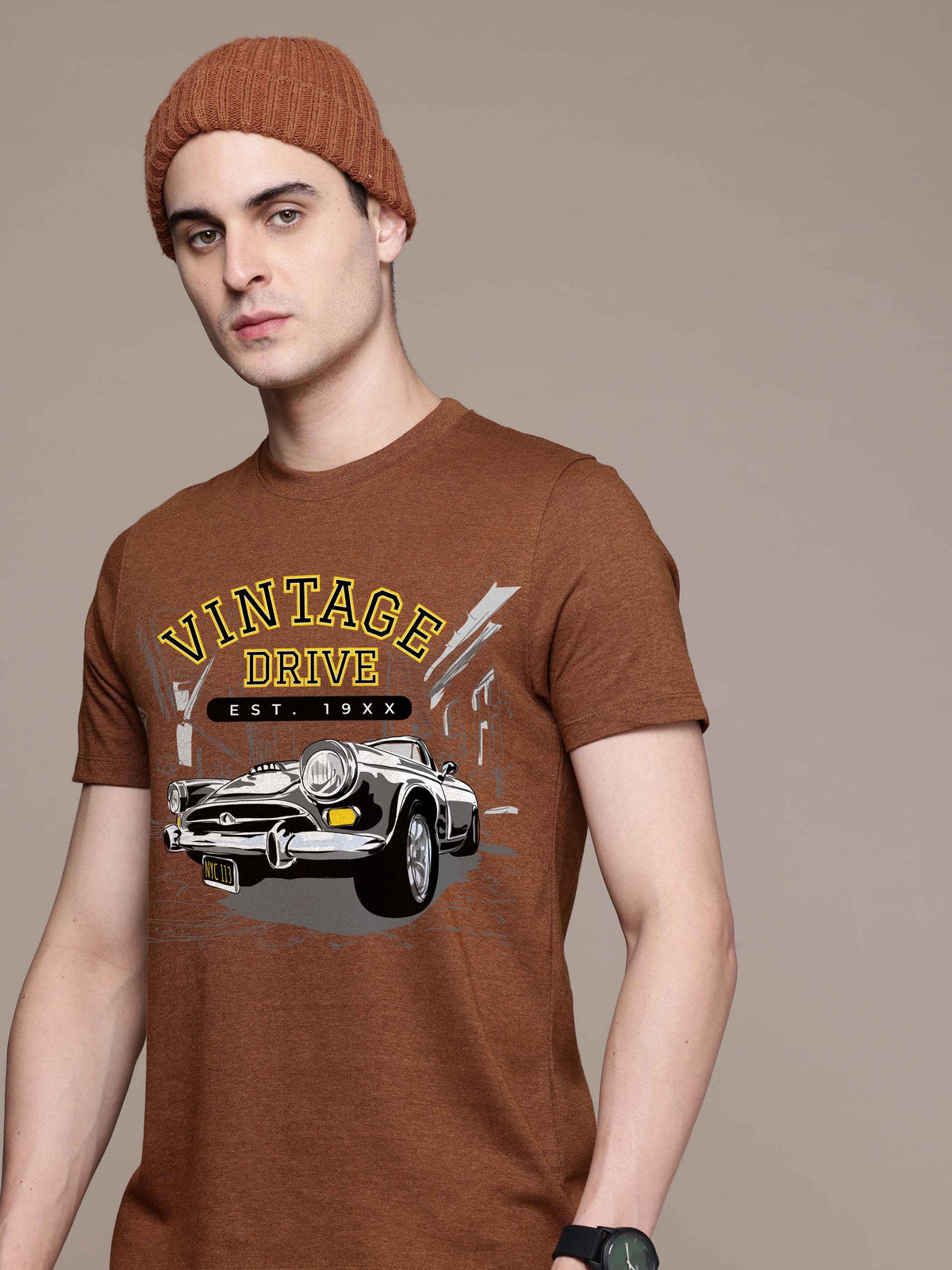 Mens Graphic Regular T Shirt