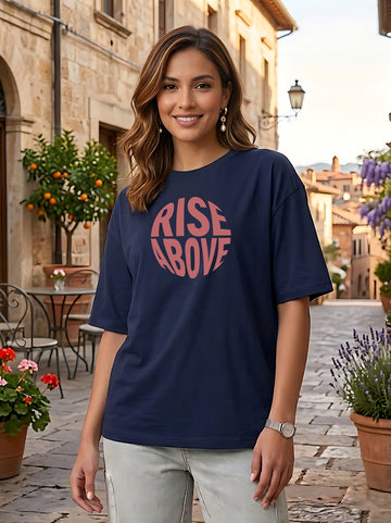 Graphic Oversized T-Shirt Rise