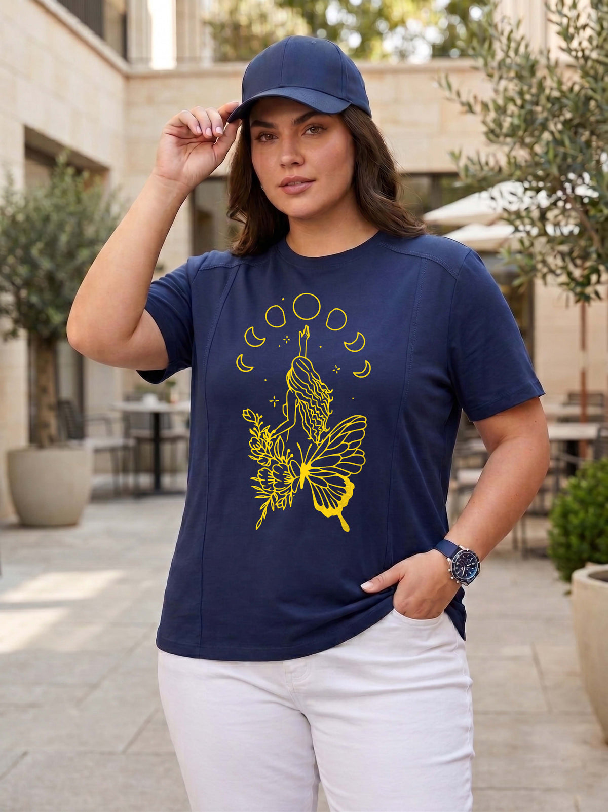 Womens Graphic Plus Size T-Shirts