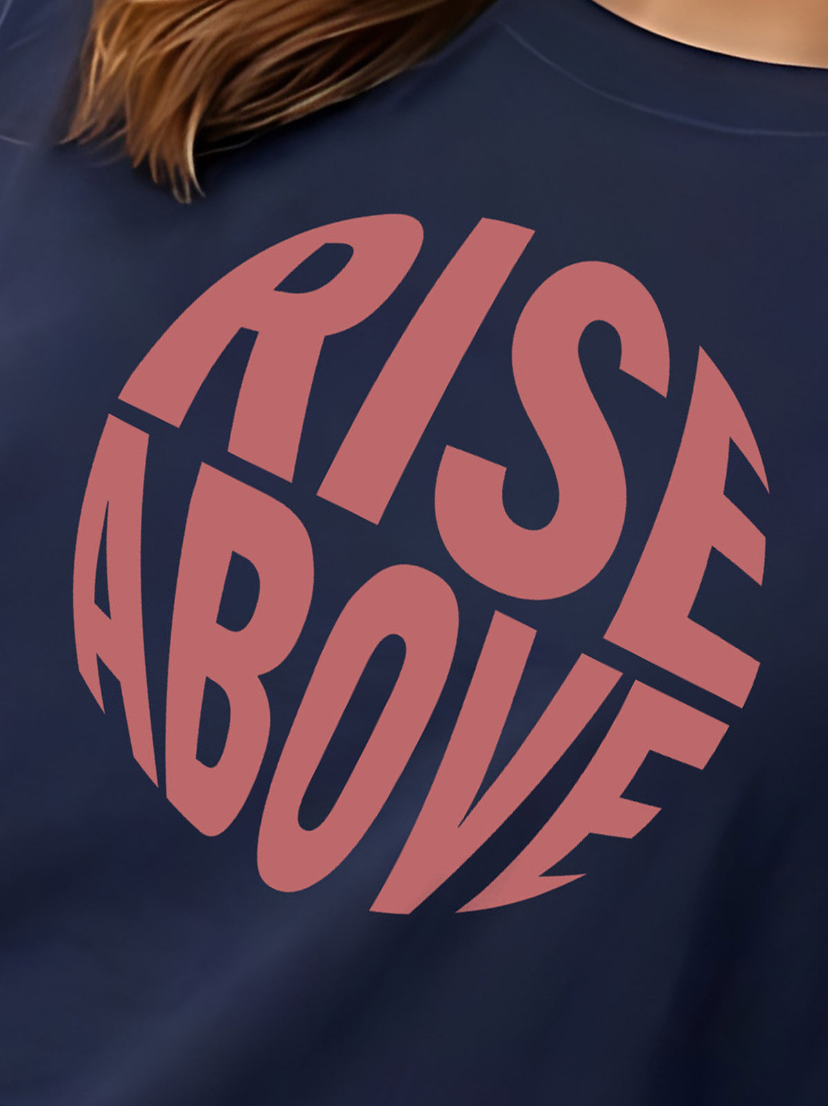 Graphic Oversized T-Shirt Rise