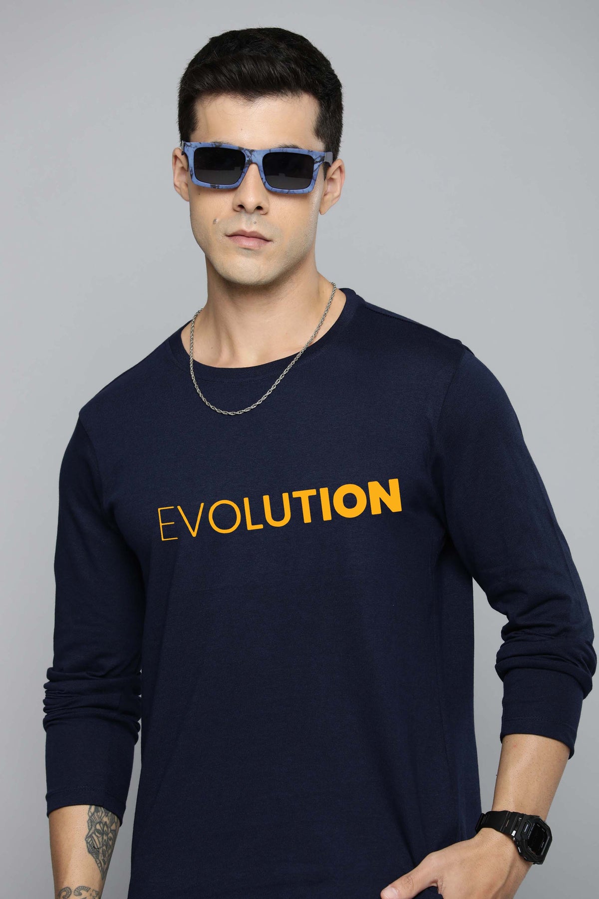 Mens Graphic Long Sleeve