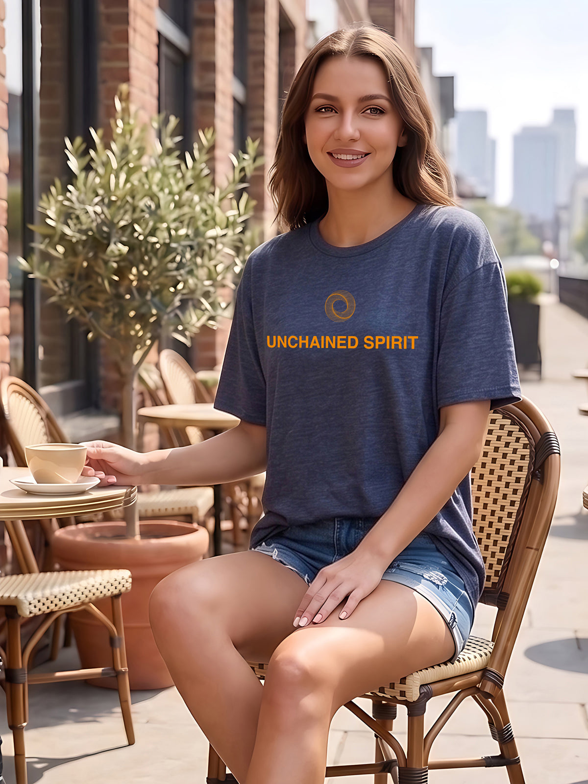 Graphic Oversized T-Shirt Spirit