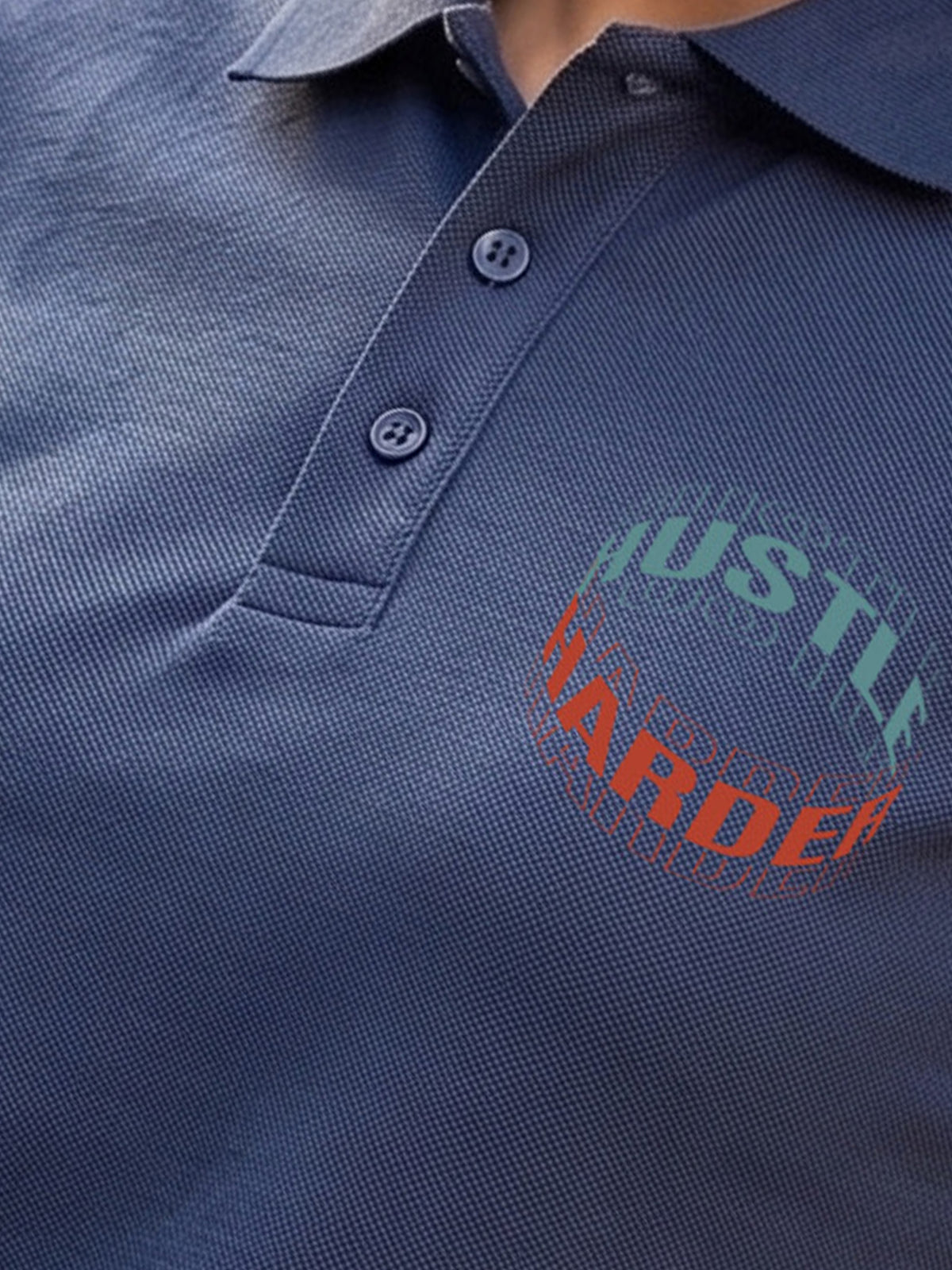Womens Graphic Polo T shirt