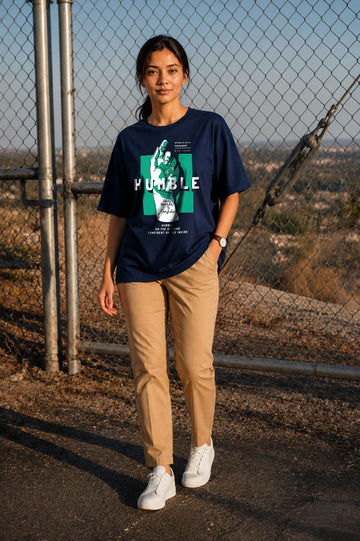 Graphic Oversized T-Shirt Humble