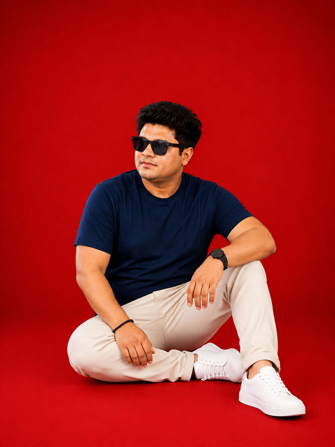 Plus Size Navy T-Shirt