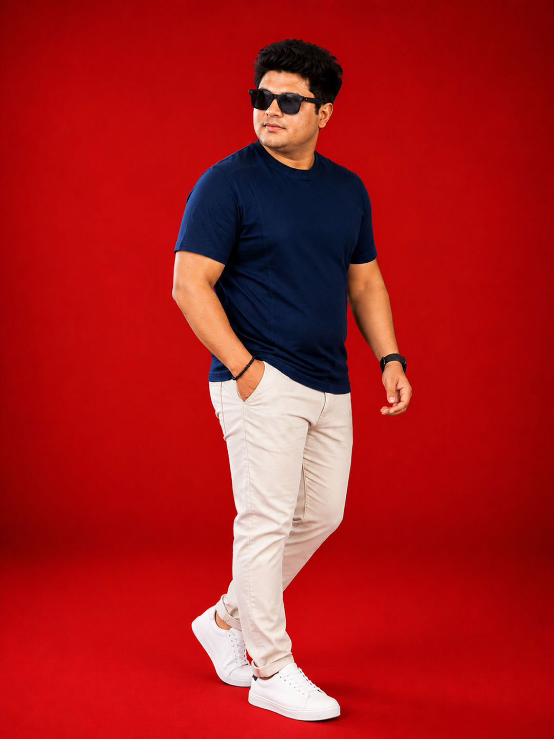 Plus Size Navy T-Shirt