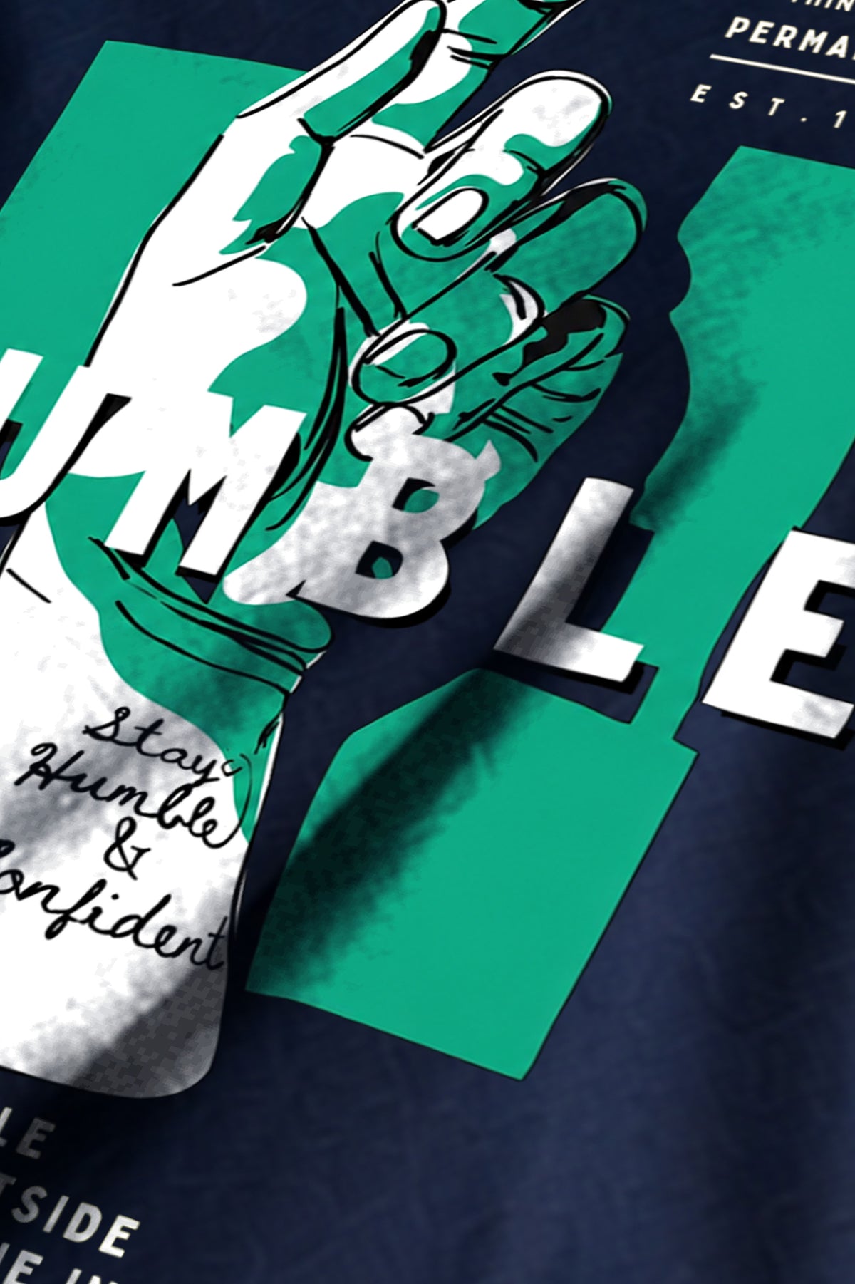 Graphic Oversized T-Shirt Humble