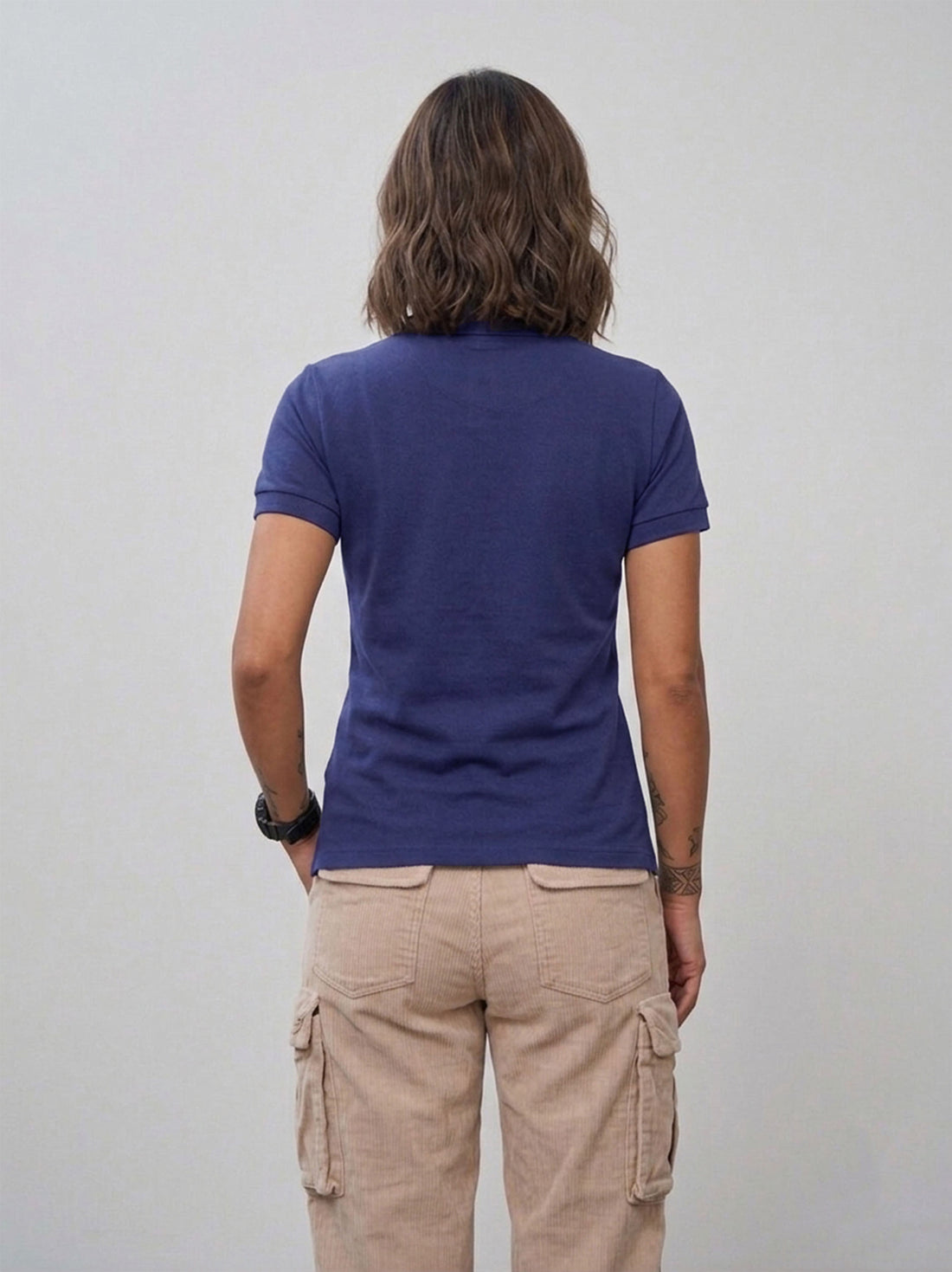 Nayy Melange Polo T-Shirt